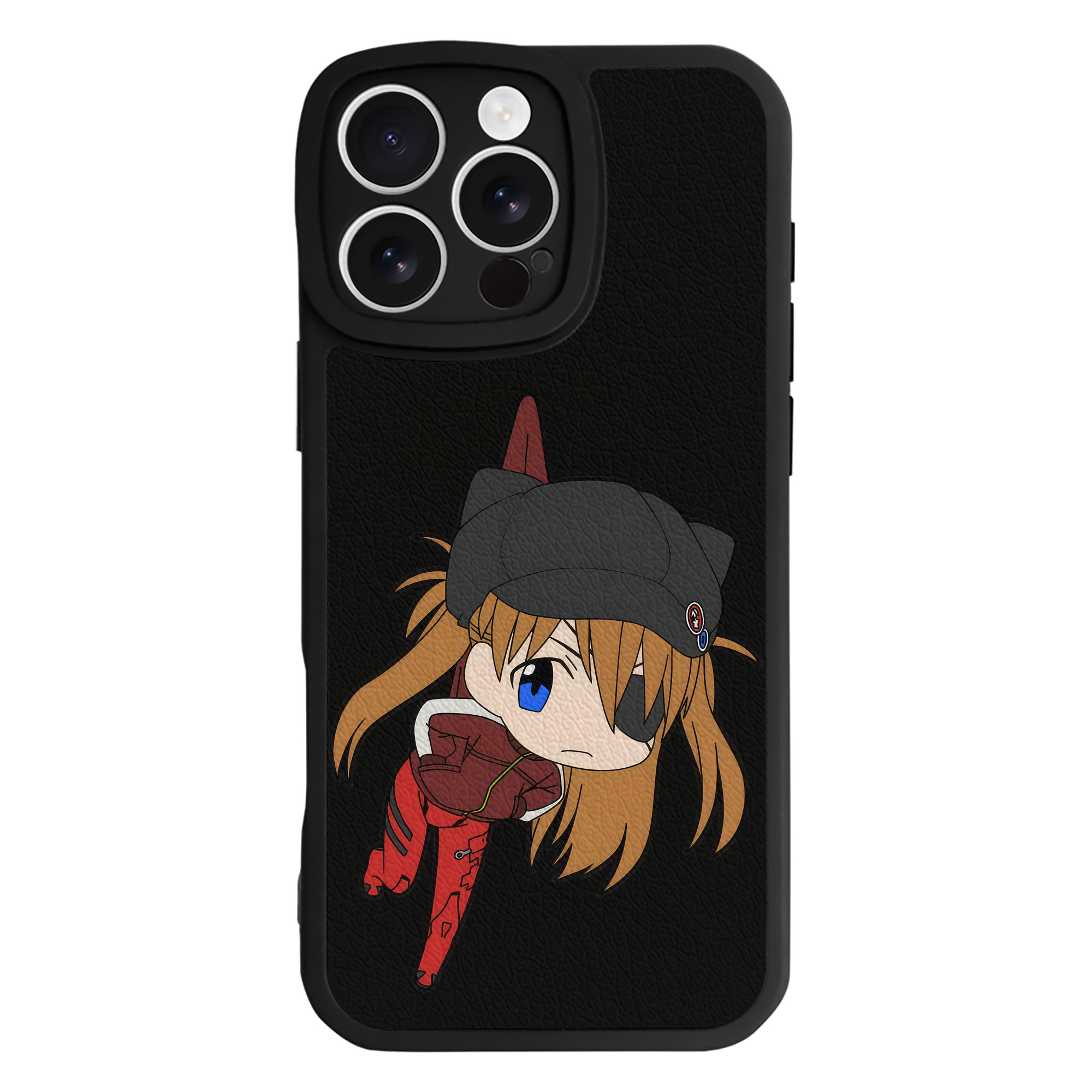（画像用） EVA 新世紀エヴァンゲリオン 【iPhone 16シリーズ対応】シリコンスマホケース（レザー調） 材質：シリコン